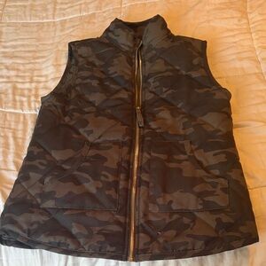 Mudpie Camouflage Puffer Vest